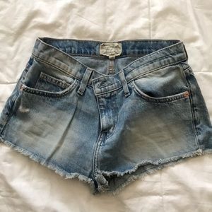 denim shorts